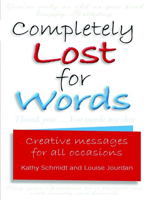 Cover image for Completely Lost for Words